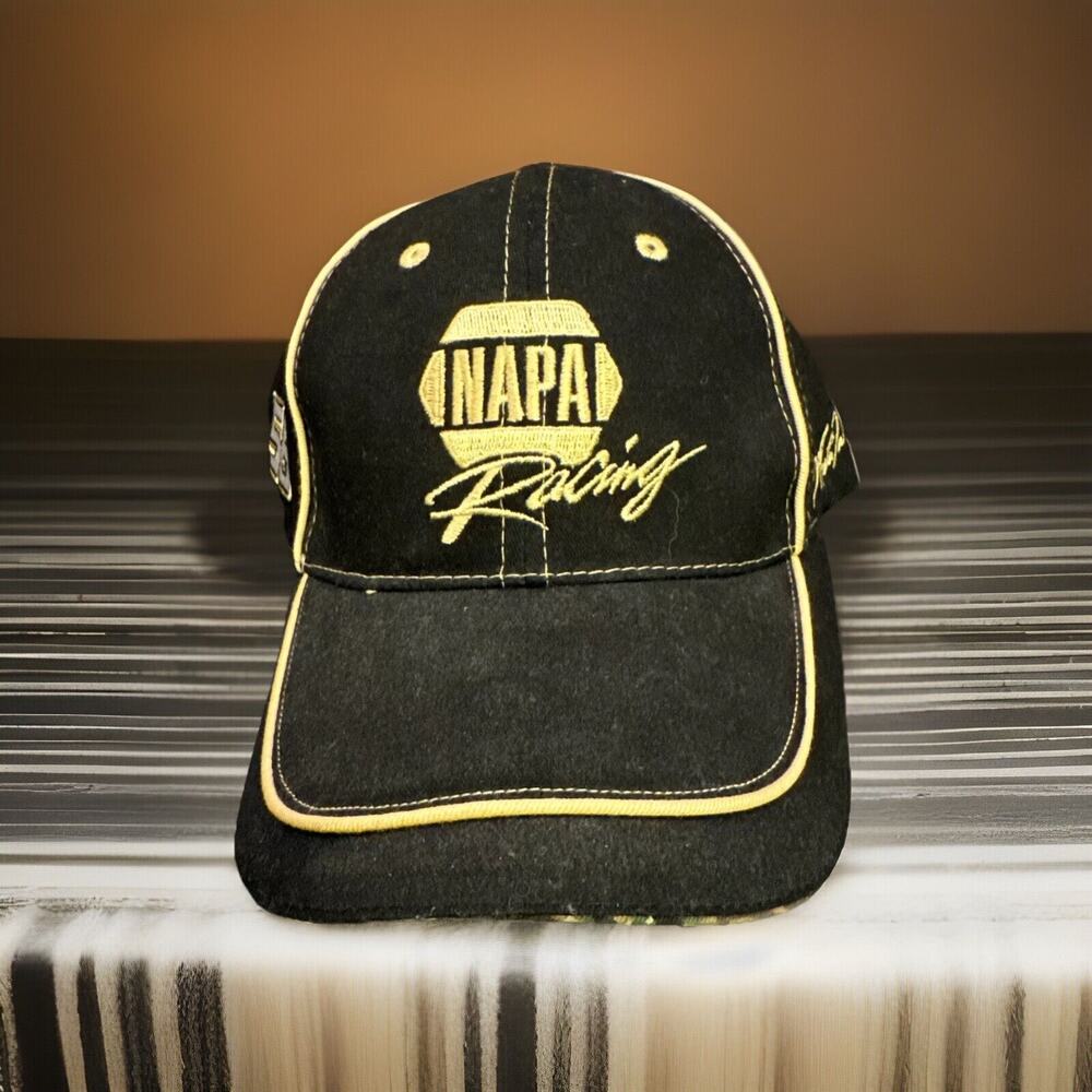 NAPA Racing Hat Cap Mens Adjustable Black Camo 56 Martin Truex Jr NASCAR
